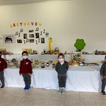 a group of people that are standing in the snow